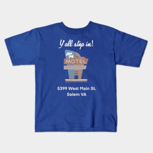 Blue Jay motel Kids T-Shirt